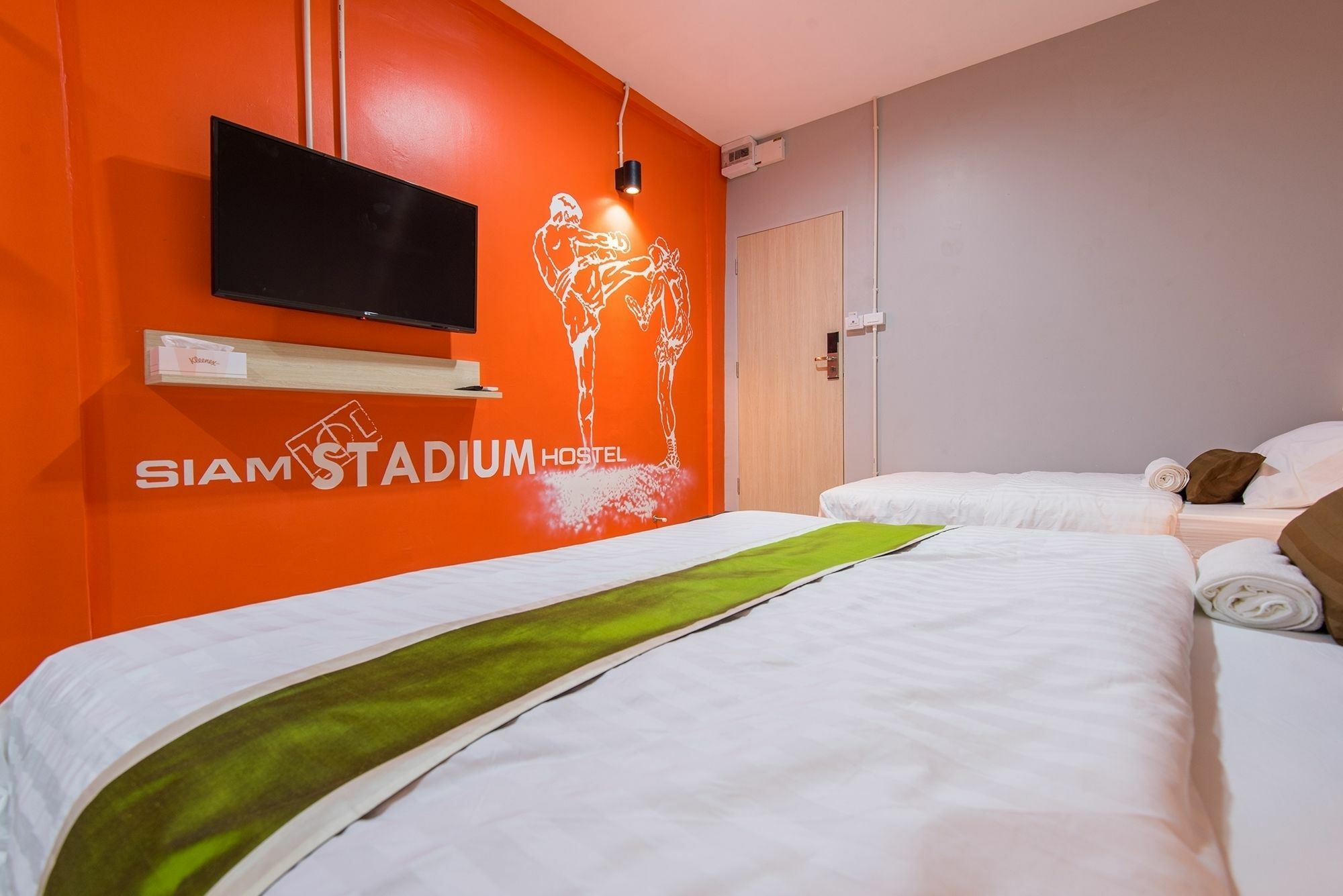 Siam Stadium Hostel Bangkok Kültér fotó